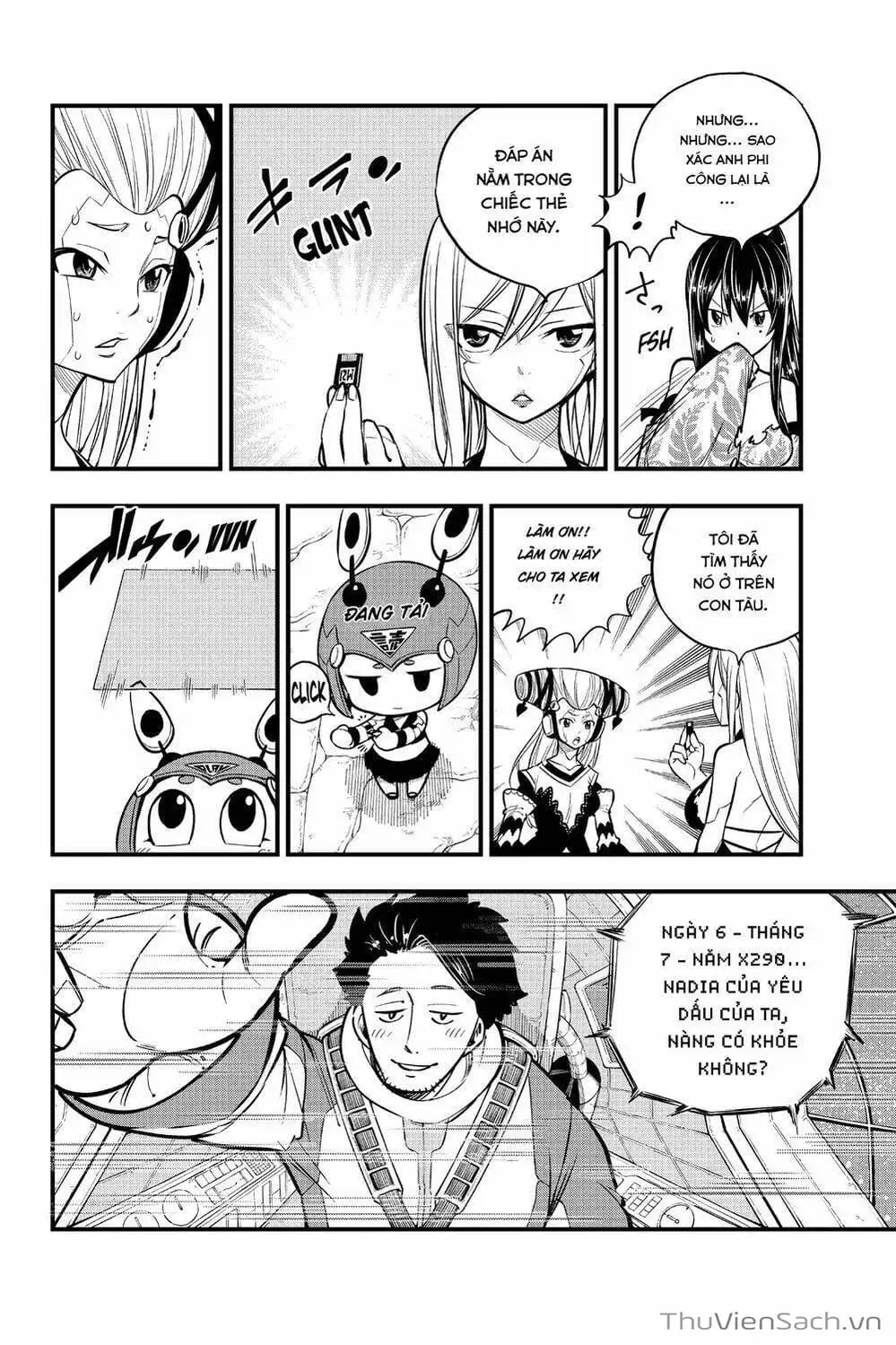 Truyện Tranh Hội Pháp Sư Và Thánh Thạch Rave trang 4