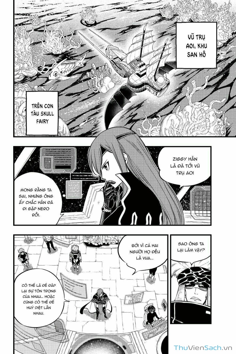 Truyện Tranh Hội Pháp Sư Và Thánh Thạch Rave trang 4