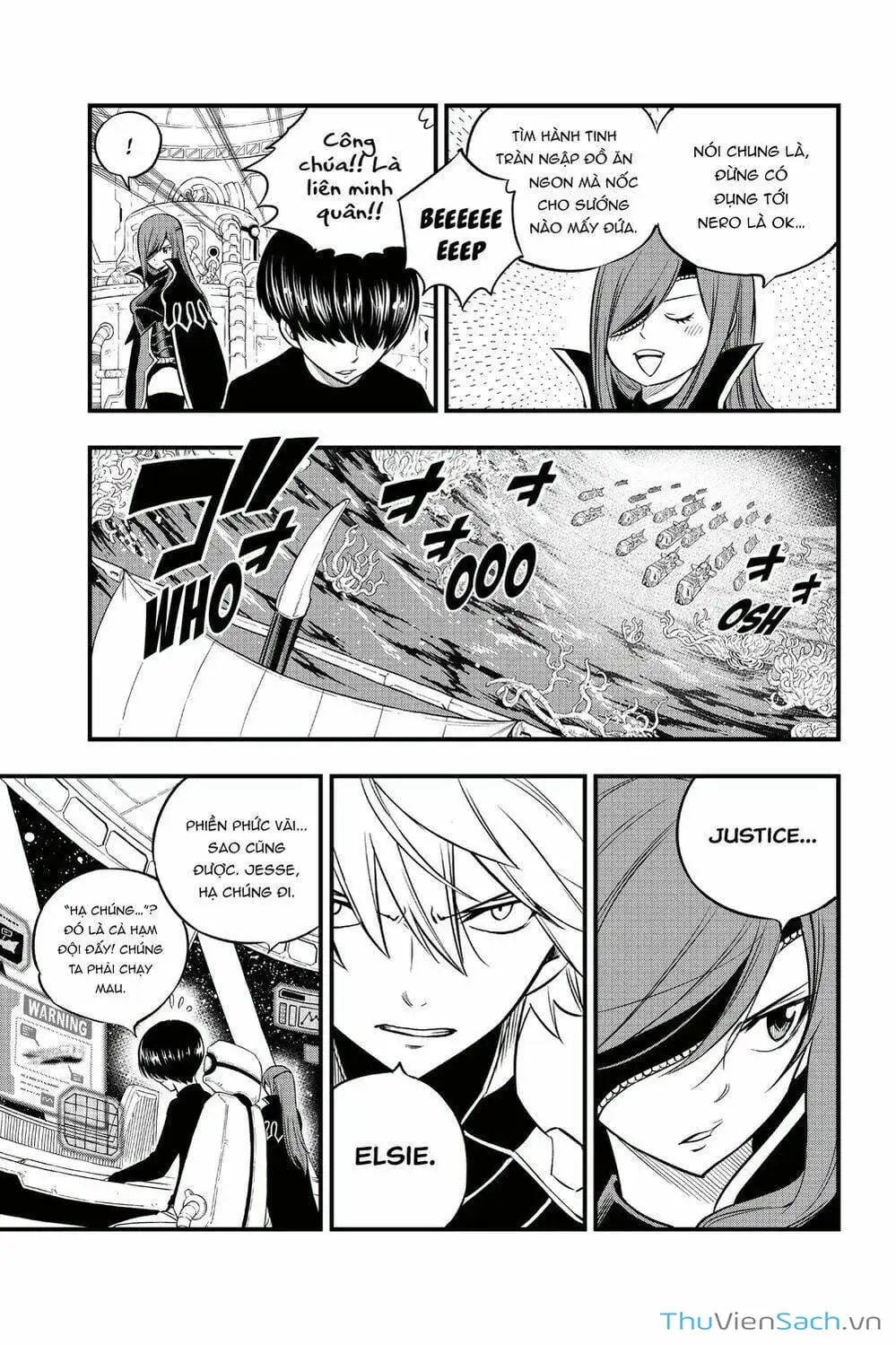 Truyện Tranh Hội Pháp Sư Và Thánh Thạch Rave trang 4