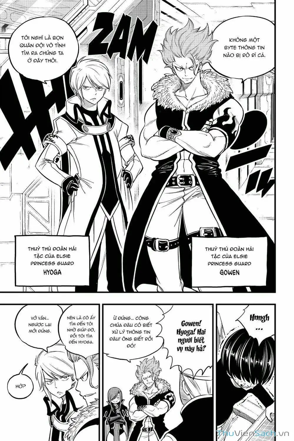 Truyện Tranh Hội Pháp Sư Và Thánh Thạch Rave trang 4