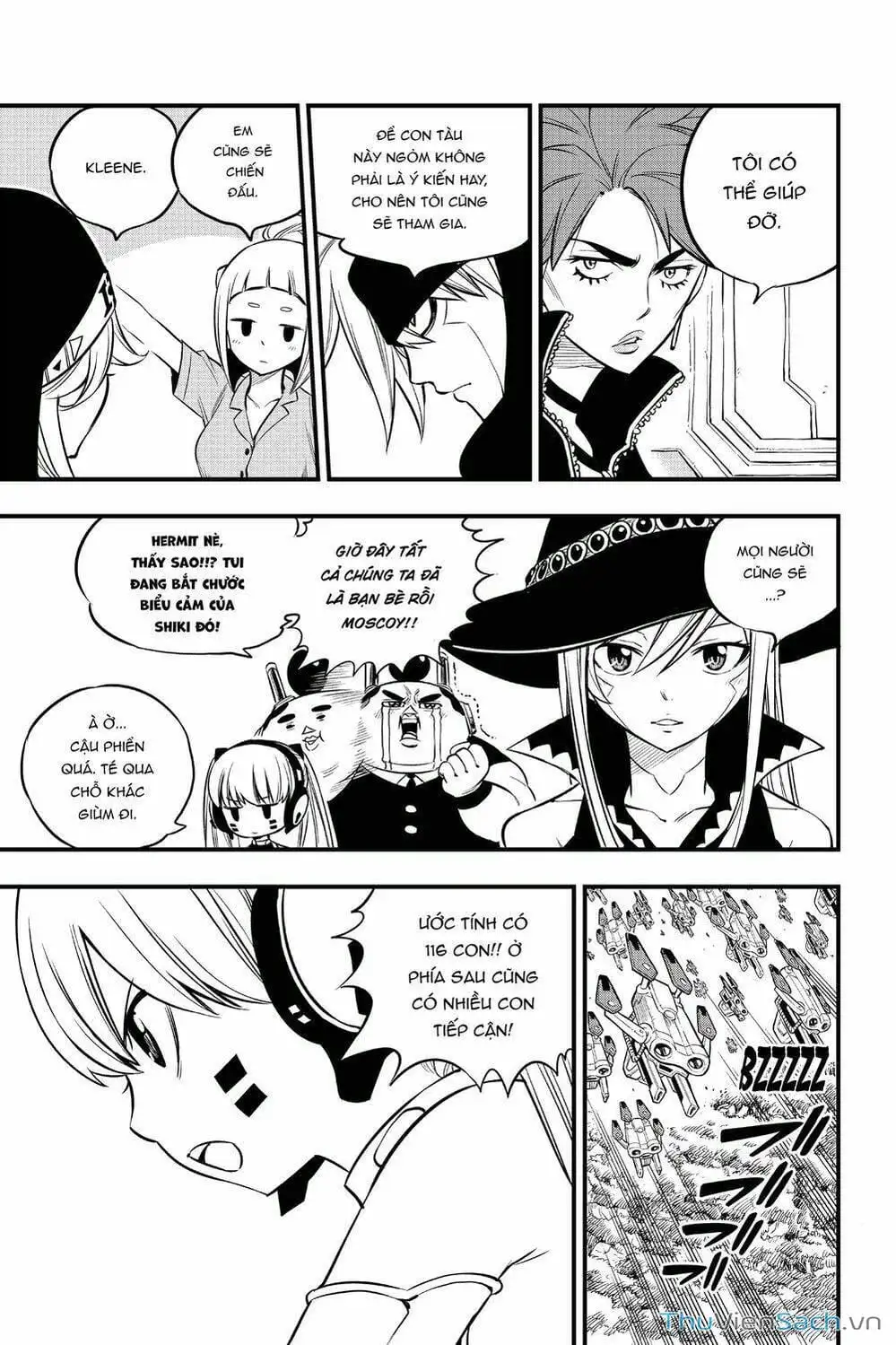 Truyện Tranh Hội Pháp Sư Và Thánh Thạch Rave trang 4