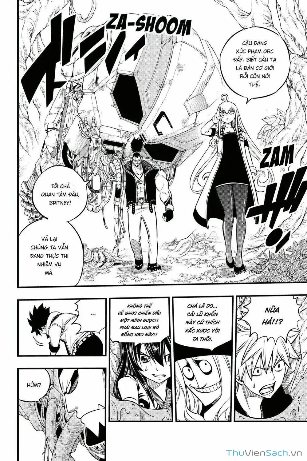 Truyện Tranh Hội Pháp Sư Và Thánh Thạch Rave trang 4