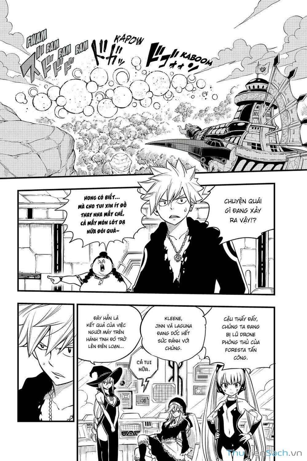 Truyện Tranh Hội Pháp Sư Và Thánh Thạch Rave trang 4