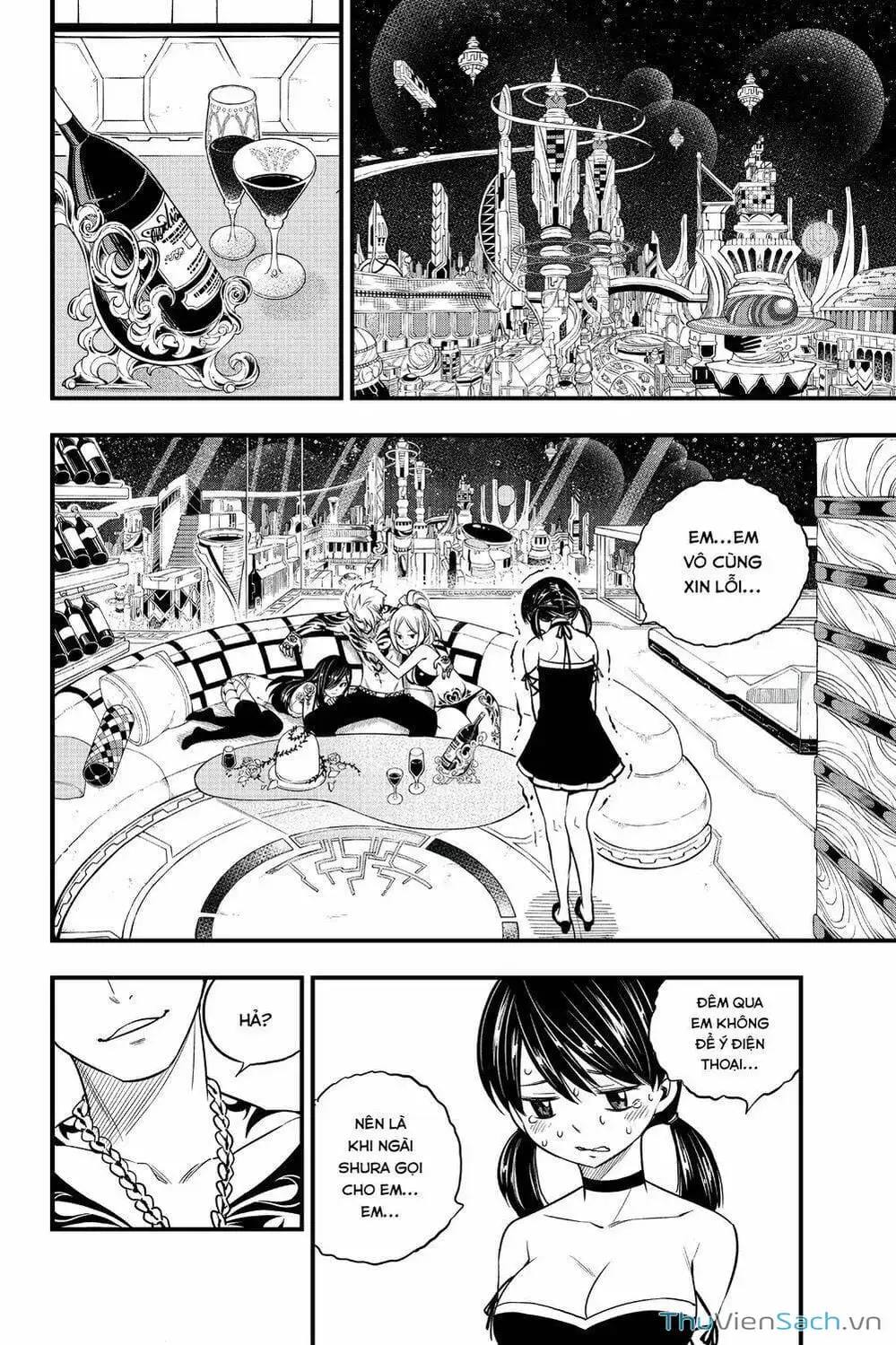 Truyện Tranh Hội Pháp Sư Và Thánh Thạch Rave trang 4