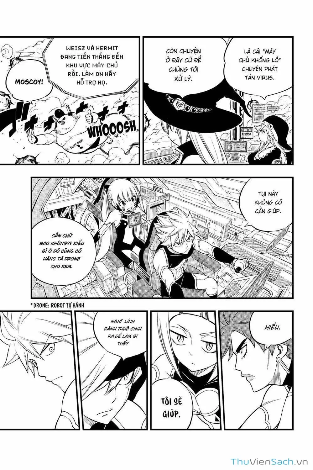 Truyện Tranh Hội Pháp Sư Và Thánh Thạch Rave trang 4