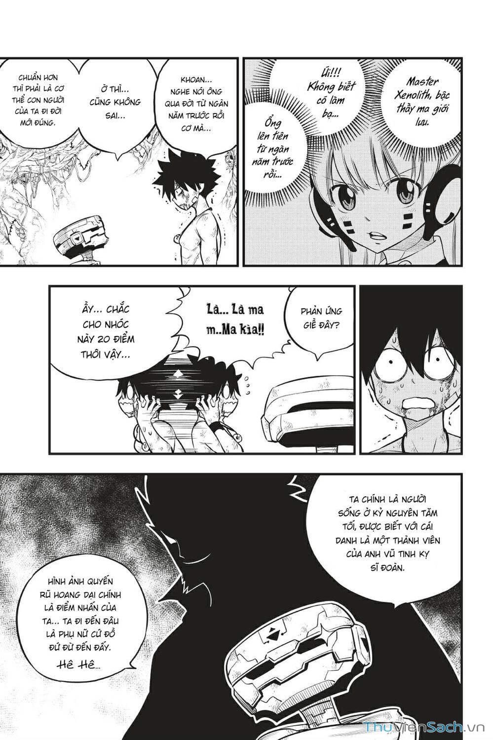 Truyện Tranh Hội Pháp Sư Và Thánh Thạch Rave trang 4