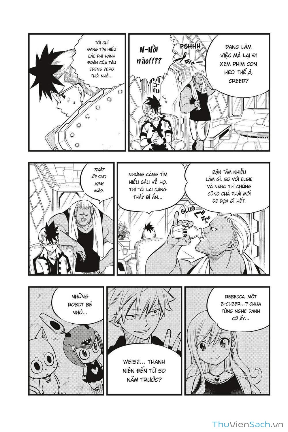 Truyện Tranh Hội Pháp Sư Và Thánh Thạch Rave trang 4