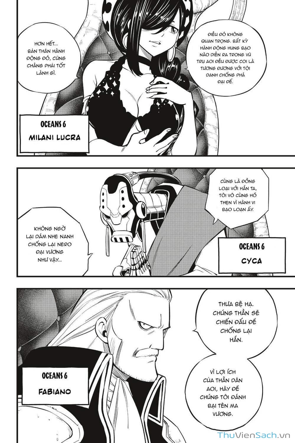 Truyện Tranh Hội Pháp Sư Và Thánh Thạch Rave trang 4