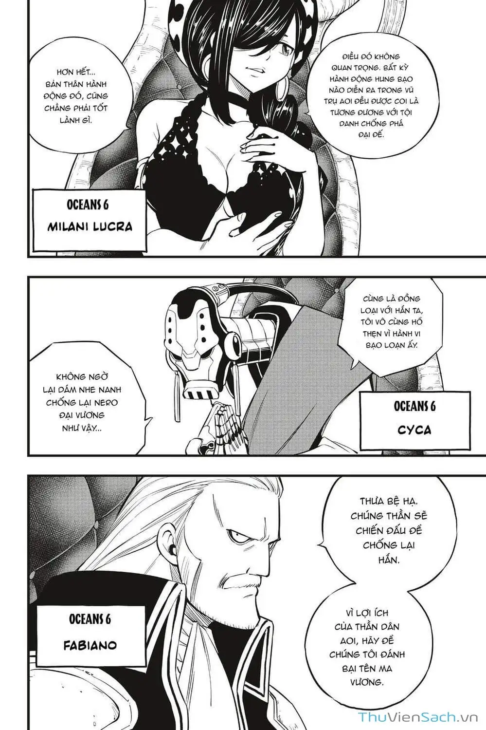 Truyện Tranh Hội Pháp Sư Và Thánh Thạch Rave trang 4