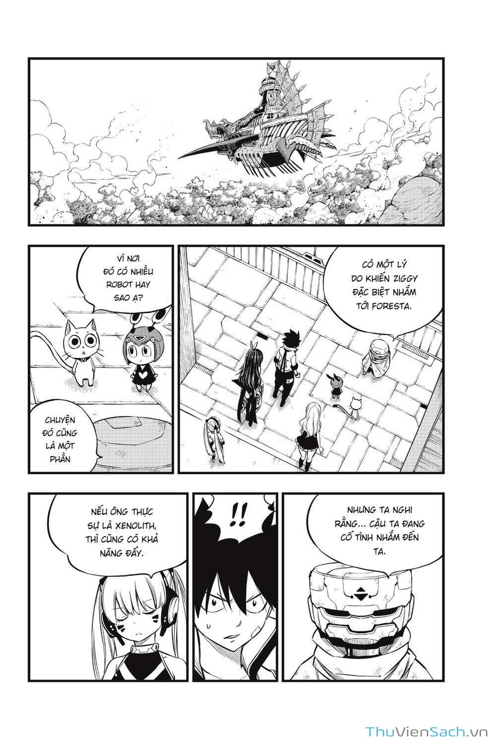 Truyện Tranh Hội Pháp Sư Và Thánh Thạch Rave trang 4