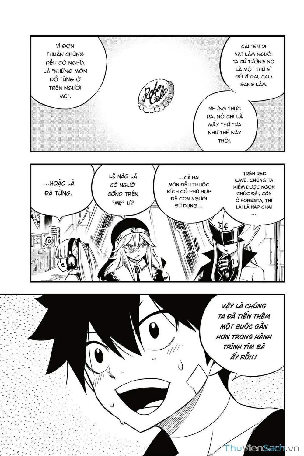 Truyện Tranh Hội Pháp Sư Và Thánh Thạch Rave trang 4