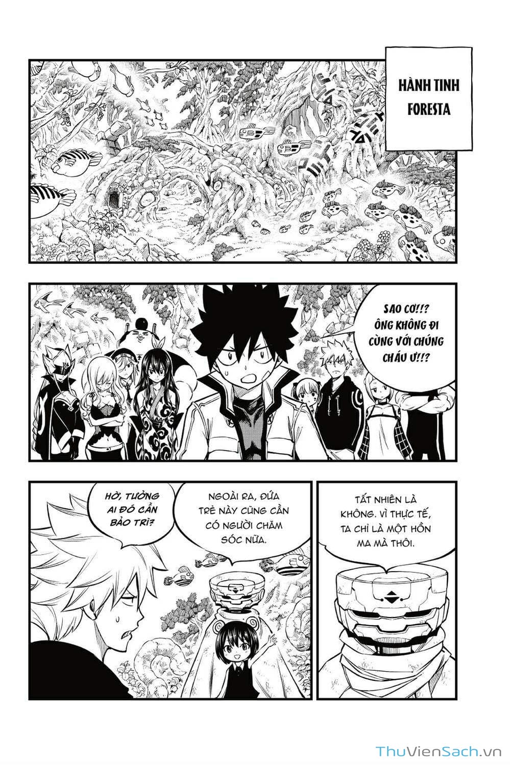 Truyện Tranh Hội Pháp Sư Và Thánh Thạch Rave trang 4