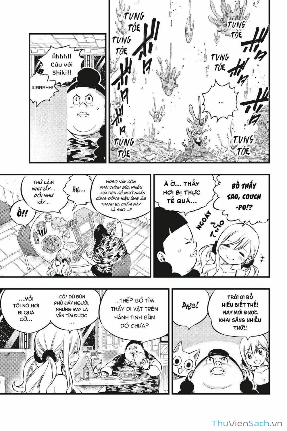 Truyện Tranh Hội Pháp Sư Và Thánh Thạch Rave trang 4