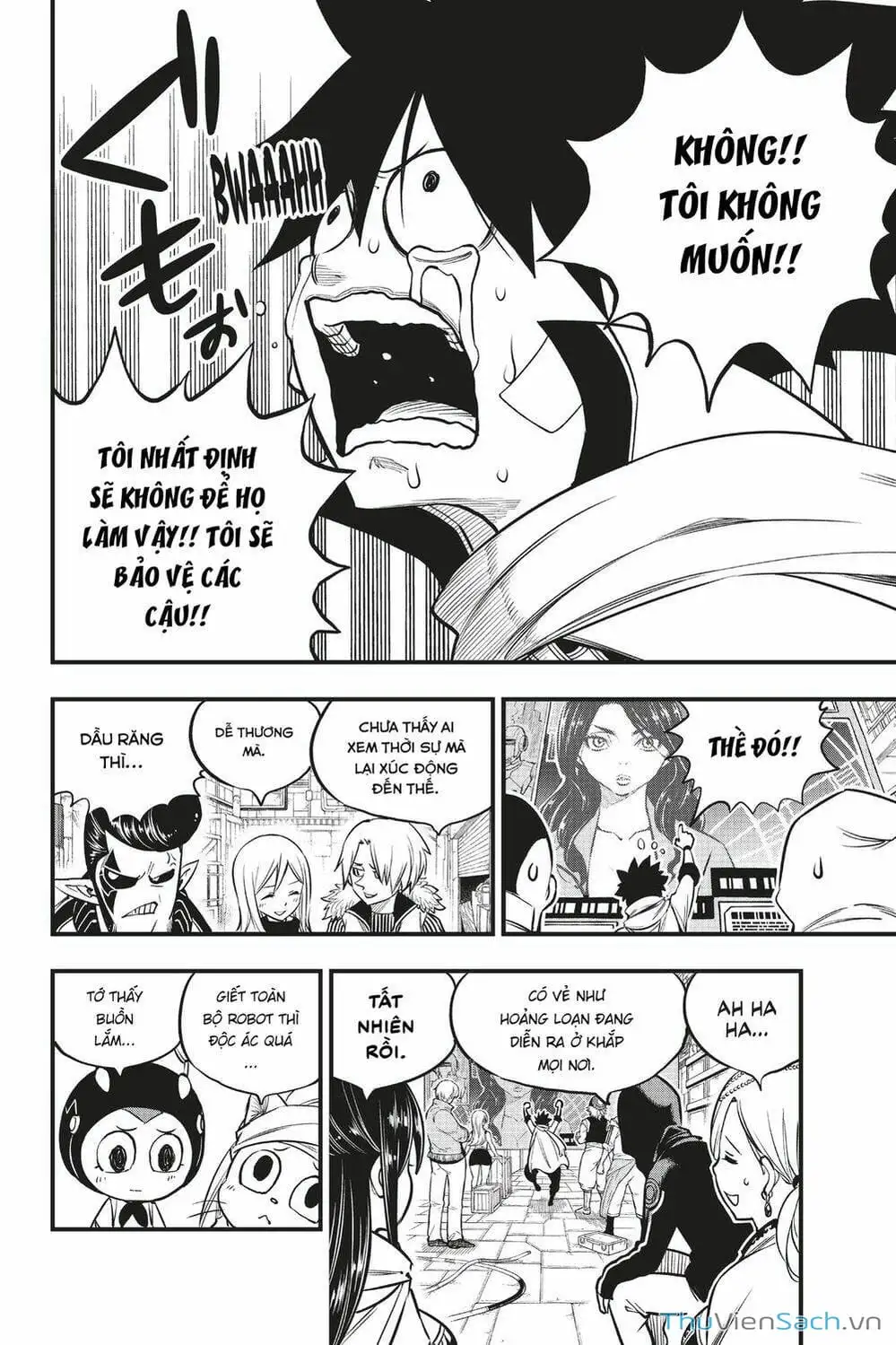 Truyện Tranh Hội Pháp Sư Và Thánh Thạch Rave trang 4