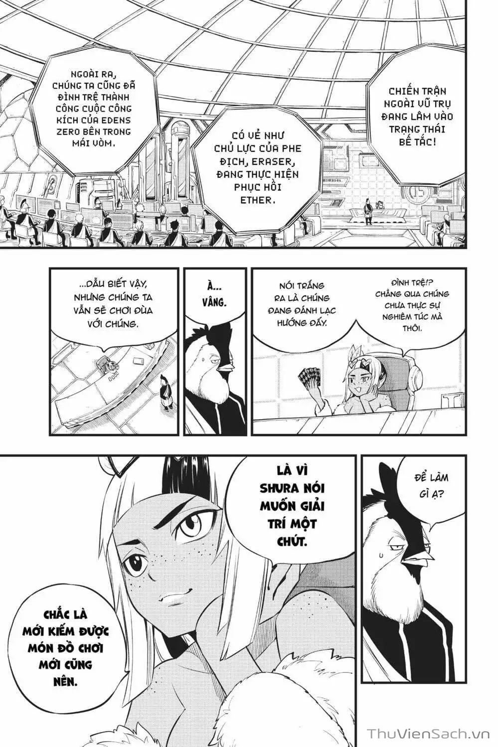 Truyện Tranh Hội Pháp Sư Và Thánh Thạch Rave trang 4