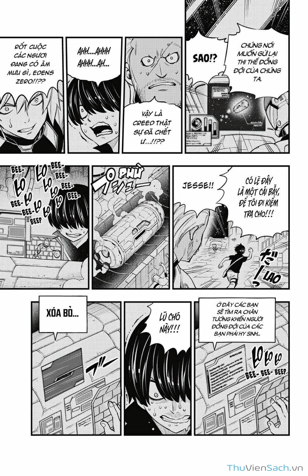 Truyện Tranh Hội Pháp Sư Và Thánh Thạch Rave trang 4