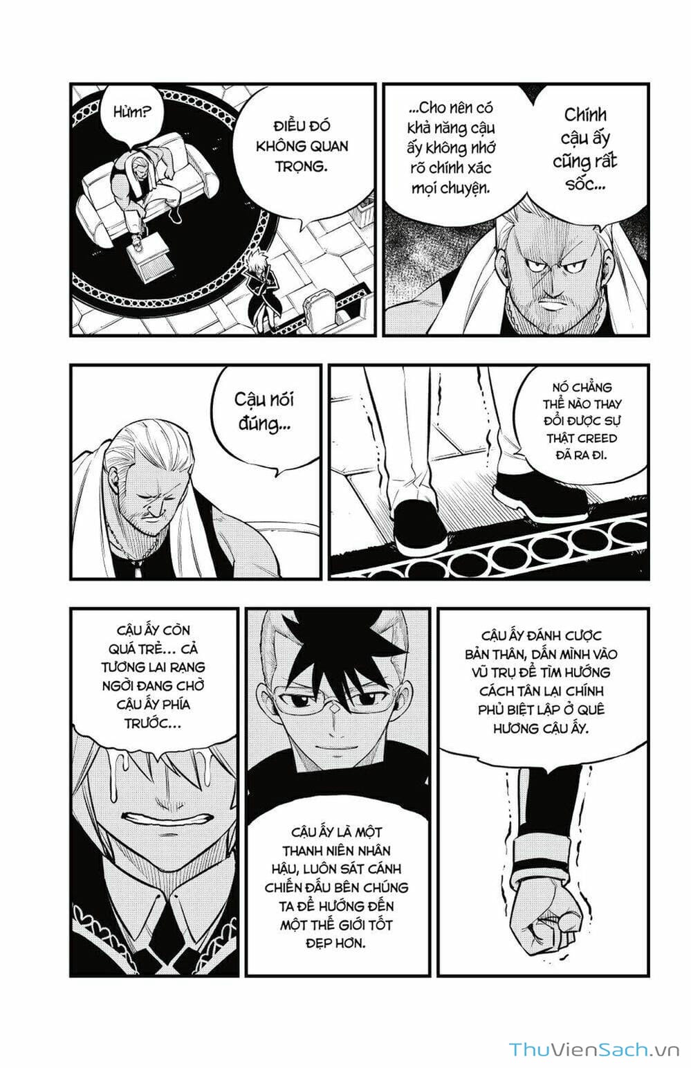 Truyện Tranh Hội Pháp Sư Và Thánh Thạch Rave trang 4