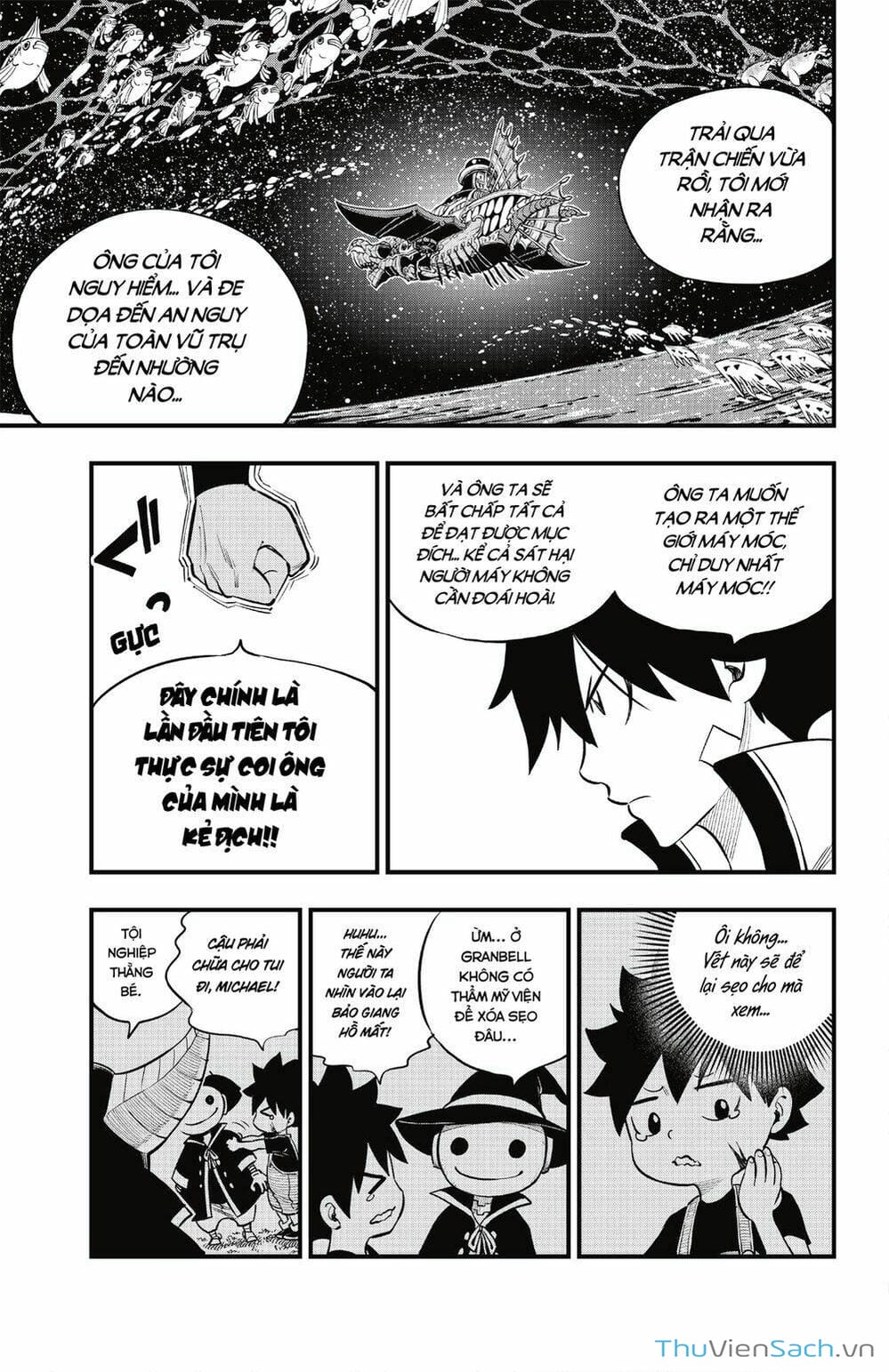 Truyện Tranh Hội Pháp Sư Và Thánh Thạch Rave trang 4