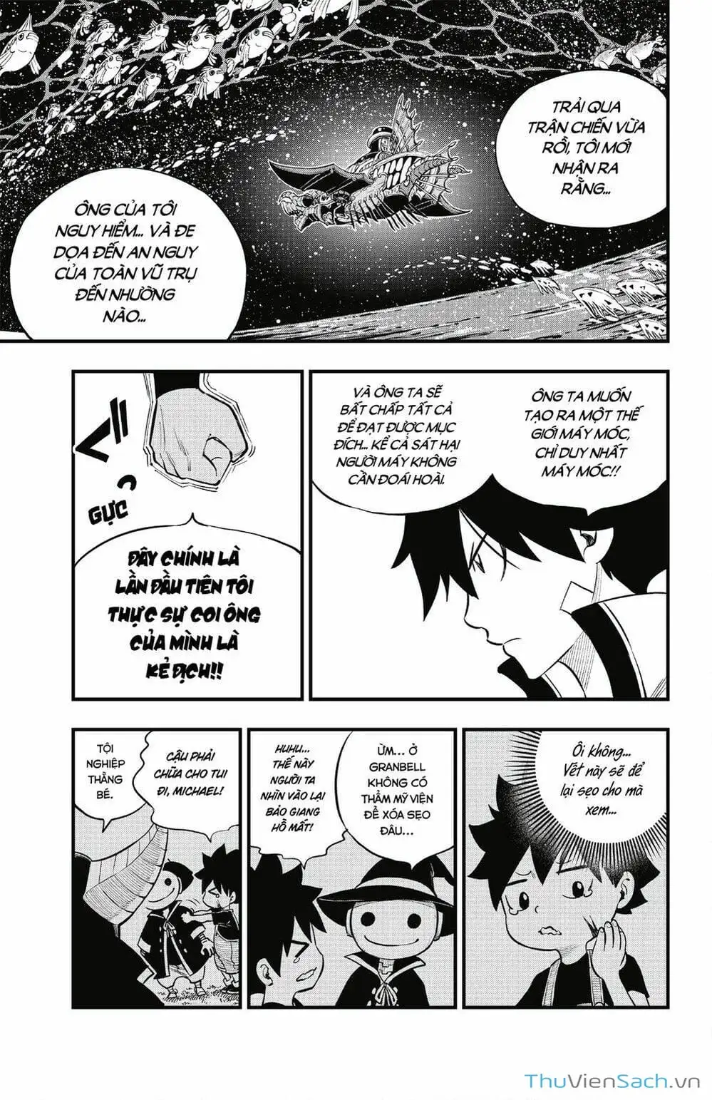 Truyện Tranh Hội Pháp Sư Và Thánh Thạch Rave trang 4