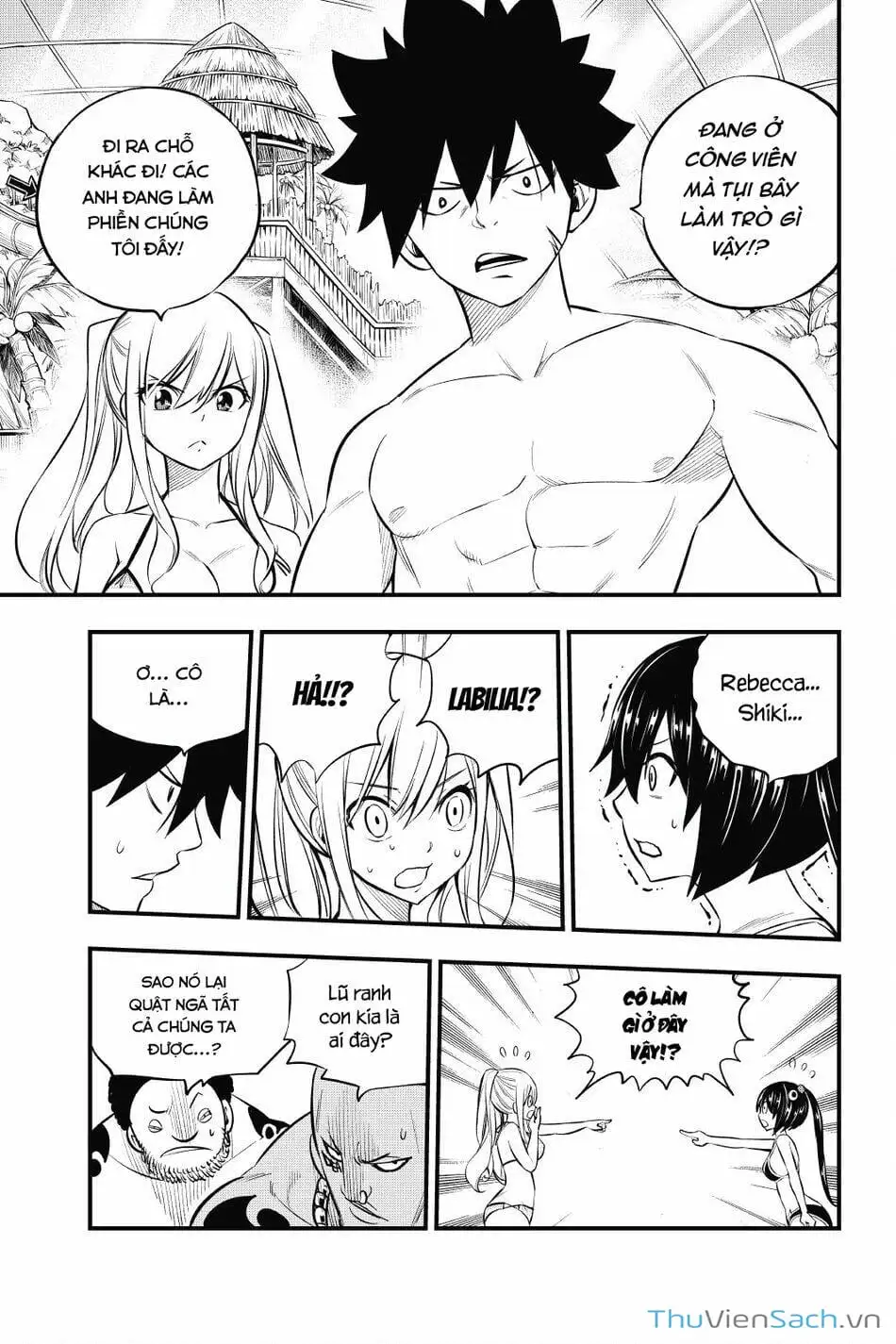 Truyện Tranh Hội Pháp Sư Và Thánh Thạch Rave trang 4