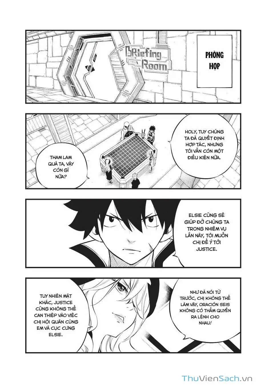 Truyện Tranh Hội Pháp Sư Và Thánh Thạch Rave trang 4