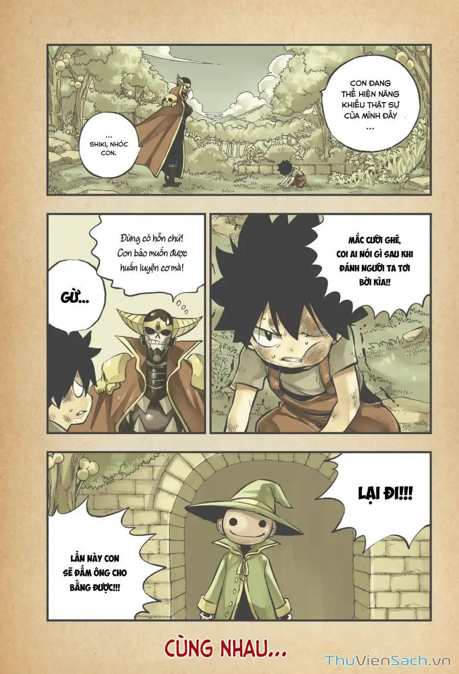 Truyện Tranh Hội Pháp Sư Và Thánh Thạch Rave trang 4