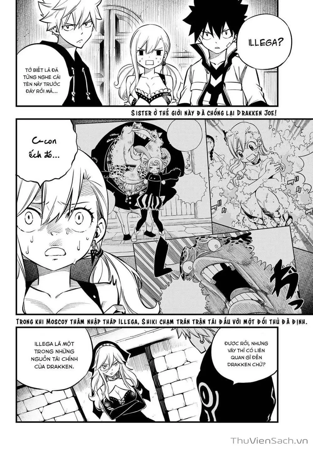 Truyện Tranh Hội Pháp Sư Và Thánh Thạch Rave trang 4