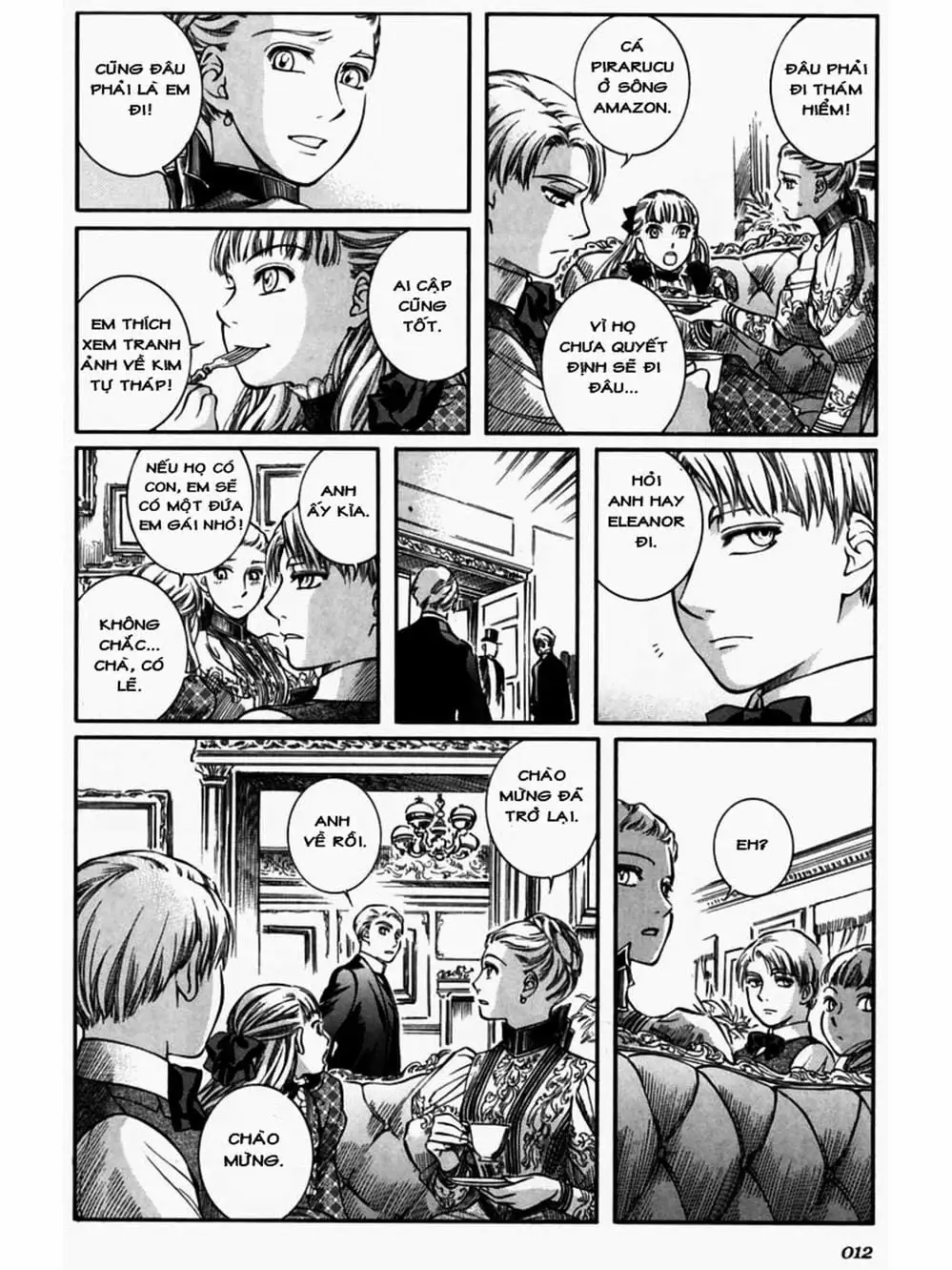 Truyện Tranh Chuyện Về Cô Hầu Gái Emma trang 5