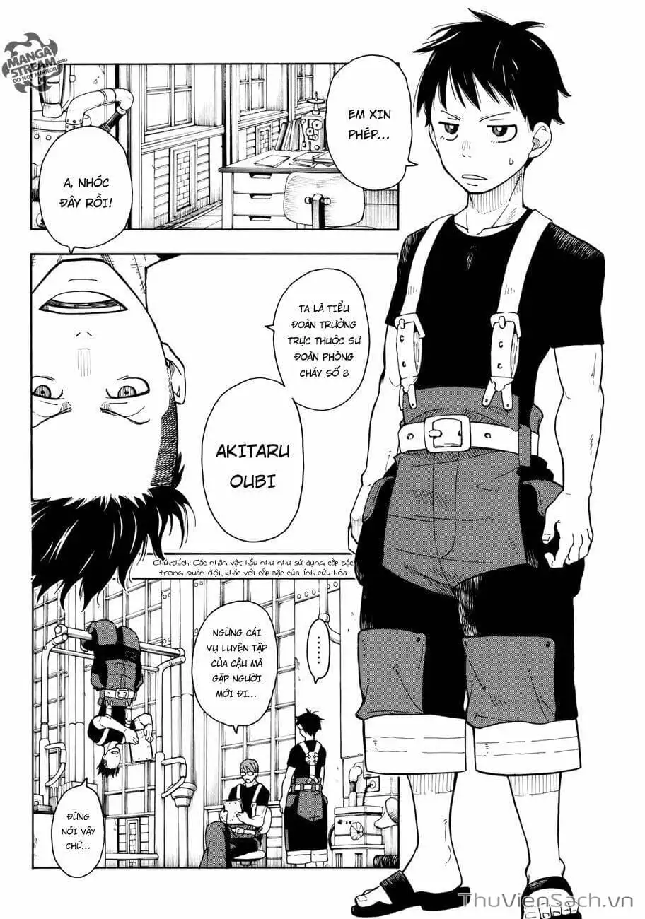 Truyện Tranh Biệt Đội Lính Cứu Hỏa - Fire Force trang 4