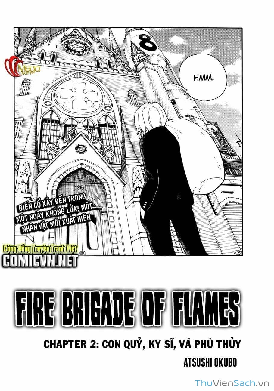 Truyện Tranh Biệt Đội Lính Cứu Hỏa - Fire Force trang 4