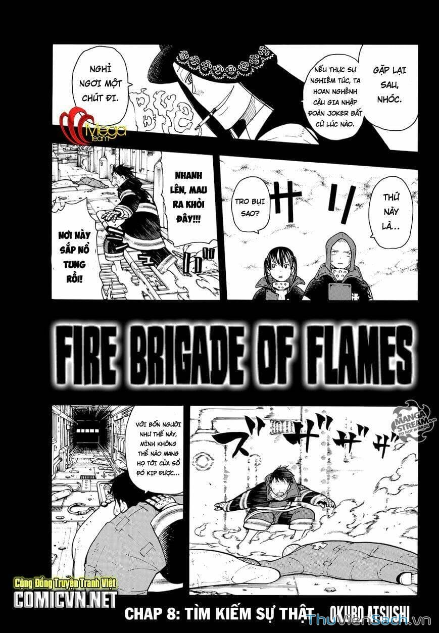 Truyện Tranh Biệt Đội Lính Cứu Hỏa - Fire Force trang 4