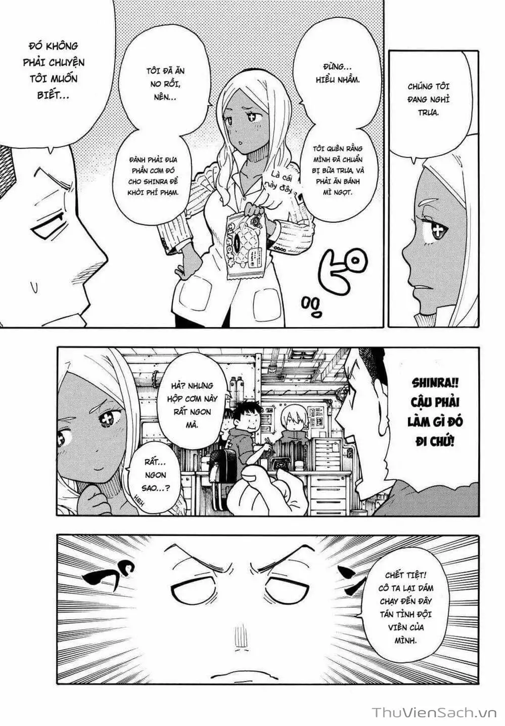 Truyện Tranh Biệt Đội Lính Cứu Hỏa - Fire Force trang 4