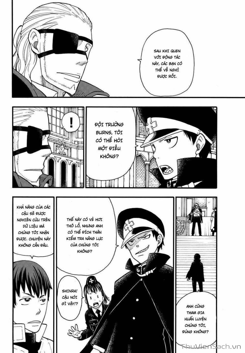Truyện Tranh Biệt Đội Lính Cứu Hỏa - Fire Force trang 4