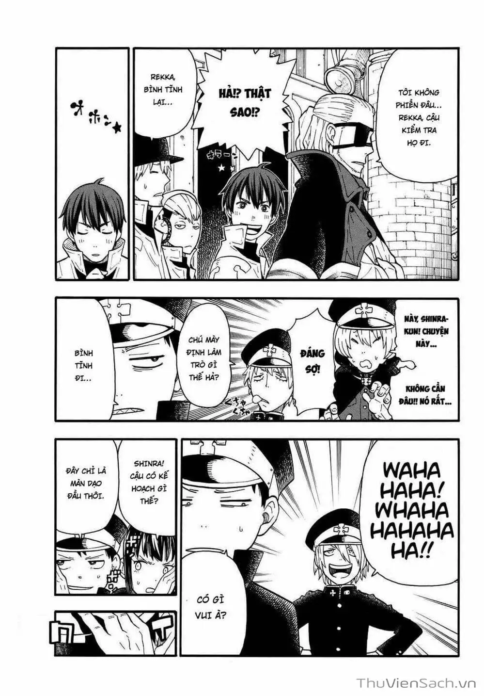 Truyện Tranh Biệt Đội Lính Cứu Hỏa - Fire Force trang 4