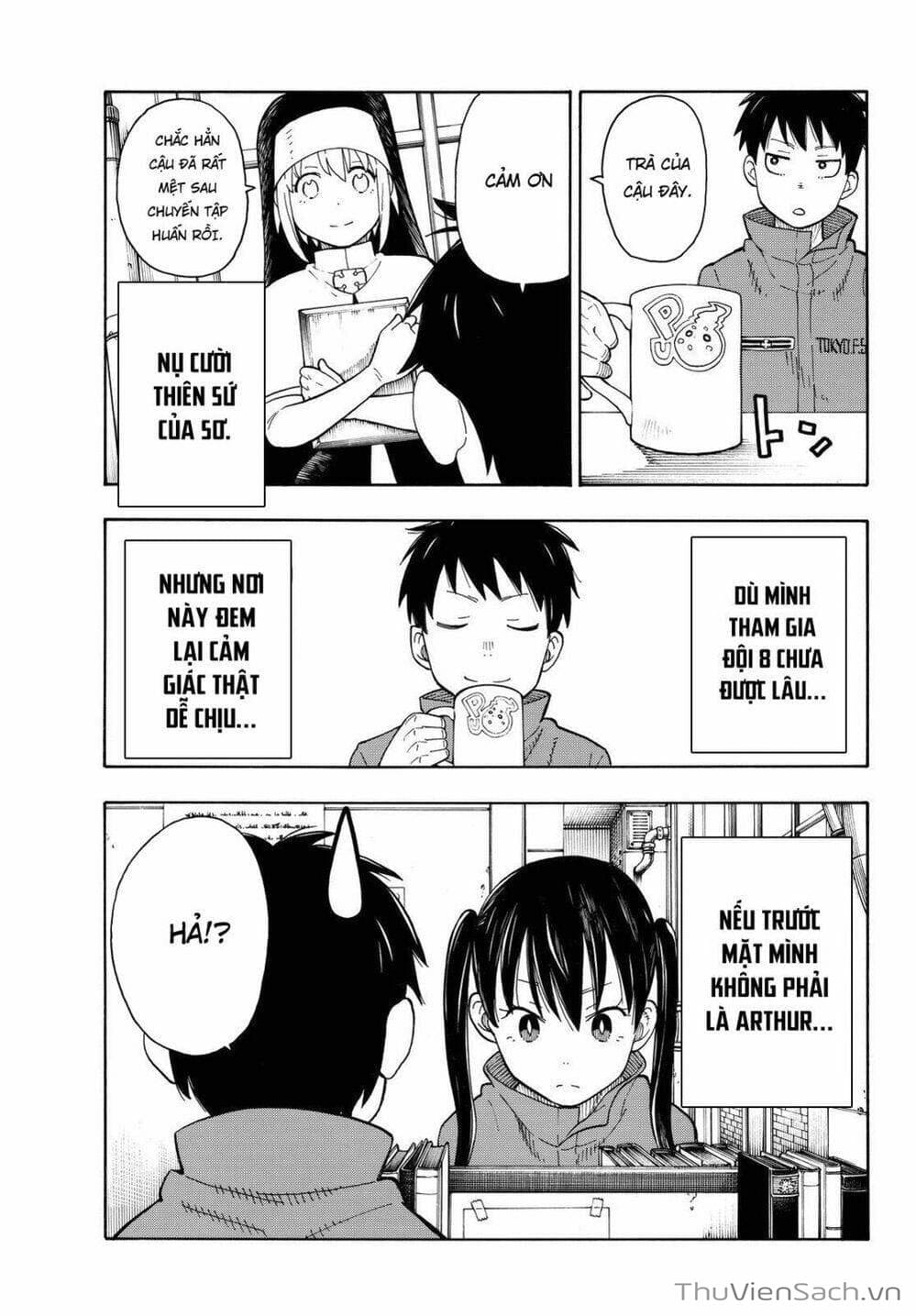 Truyện Tranh Biệt Đội Lính Cứu Hỏa - Fire Force trang 4