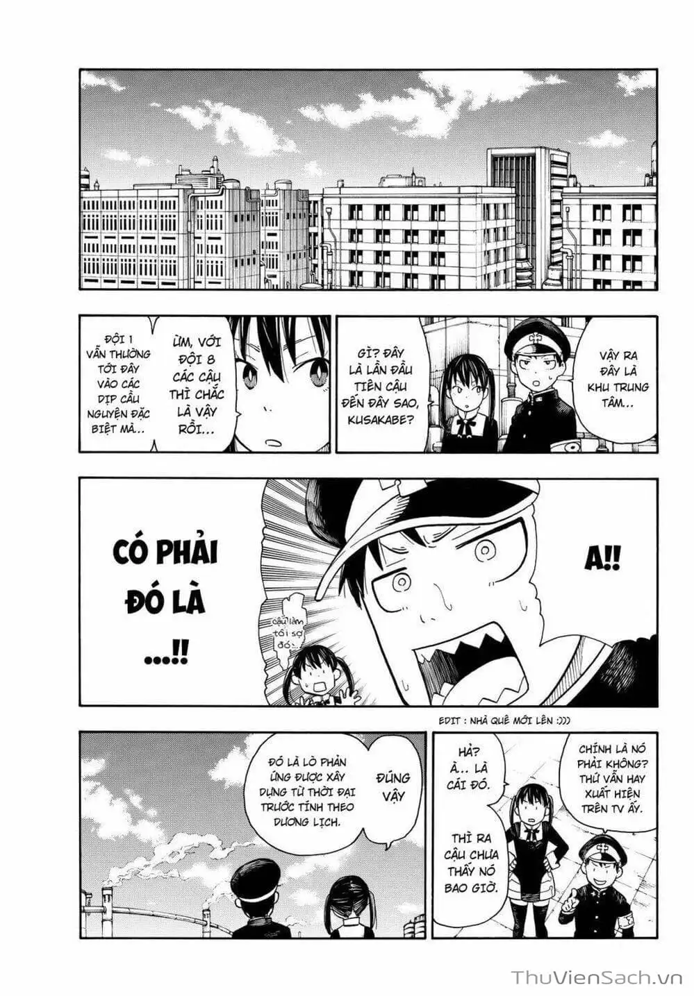 Truyện Tranh Biệt Đội Lính Cứu Hỏa - Fire Force trang 4