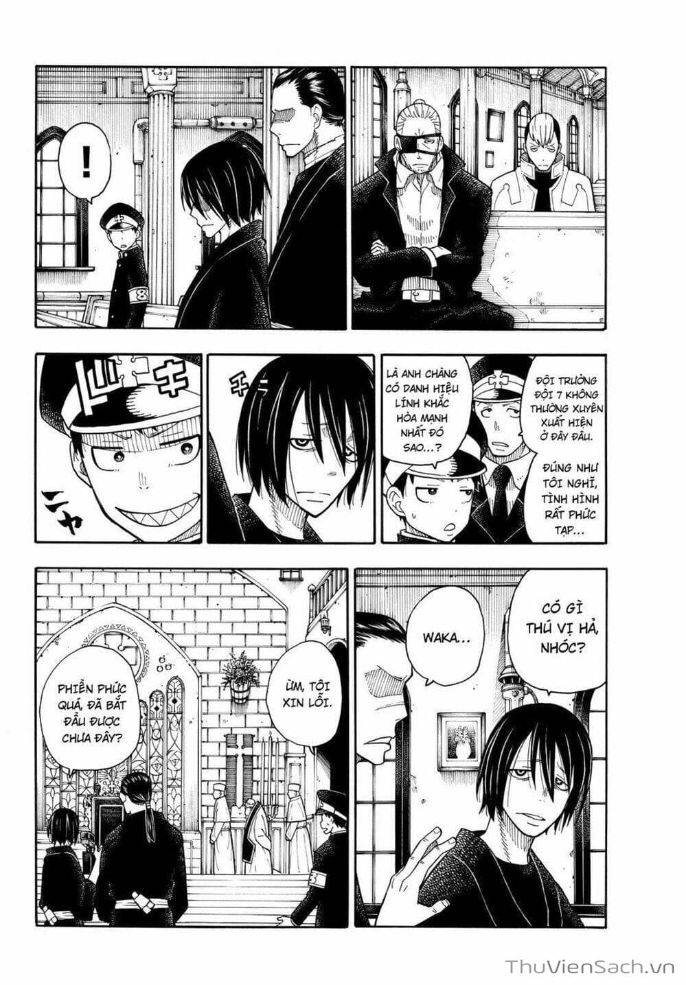 Truyện Tranh Biệt Đội Lính Cứu Hỏa - Fire Force trang 4