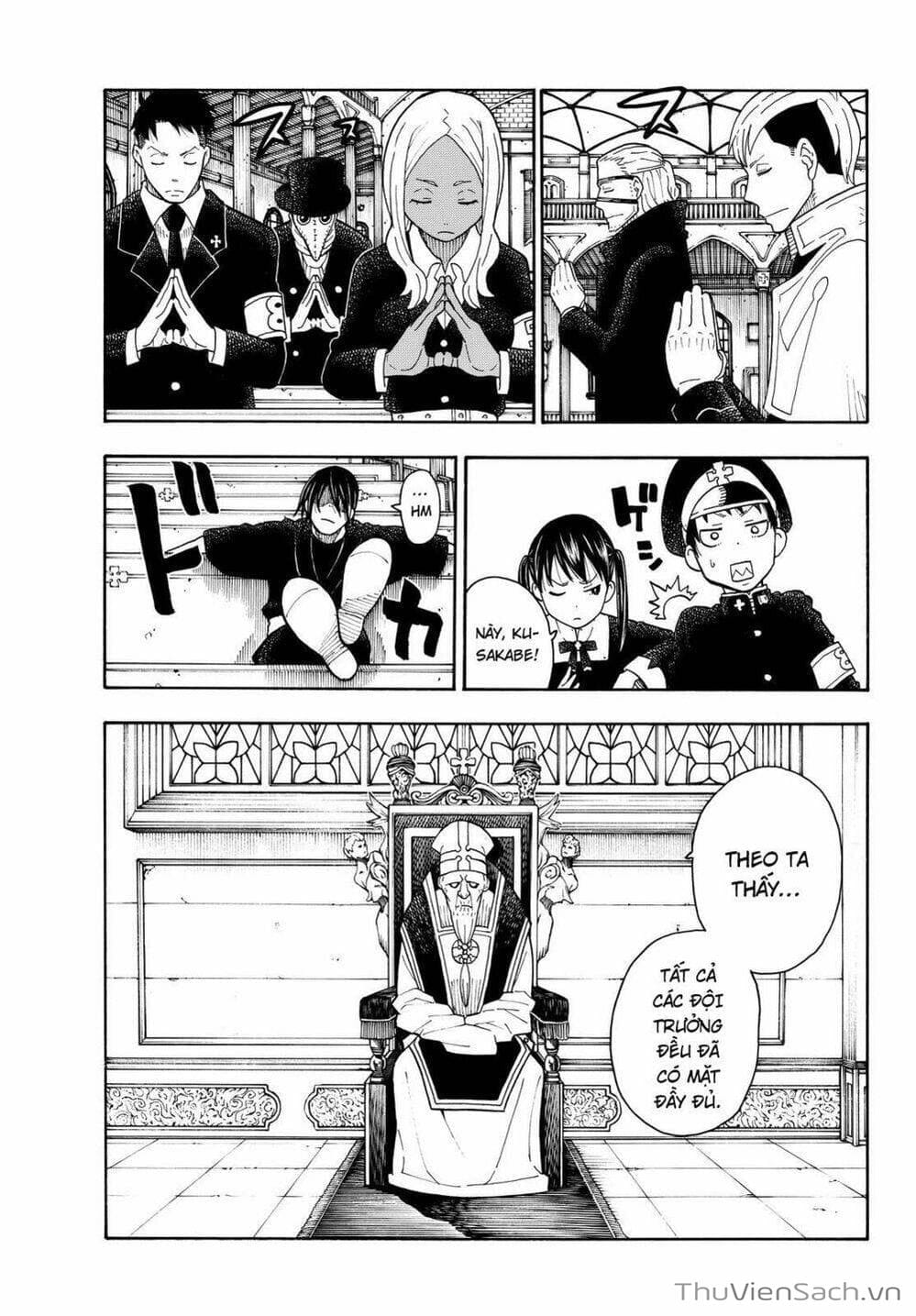 Truyện Tranh Biệt Đội Lính Cứu Hỏa - Fire Force trang 4