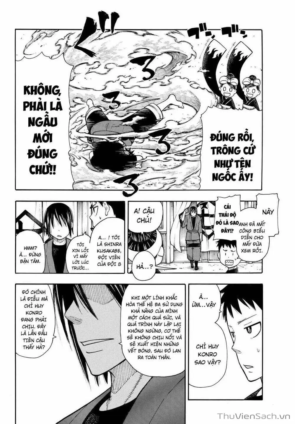Truyện Tranh Biệt Đội Lính Cứu Hỏa - Fire Force trang 4