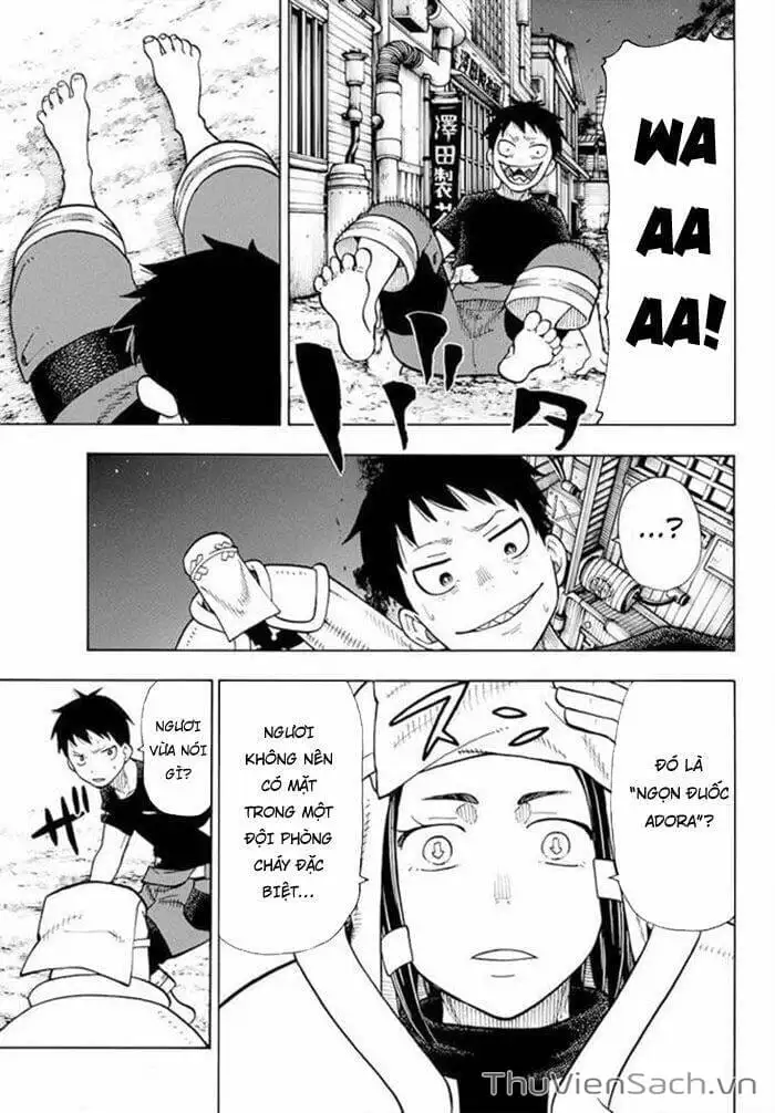 Truyện Tranh Biệt Đội Lính Cứu Hỏa - Fire Force trang 4