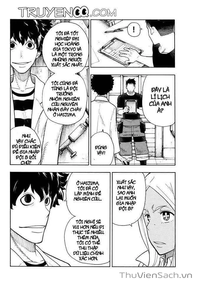 Truyện Tranh Biệt Đội Lính Cứu Hỏa - Fire Force trang 4