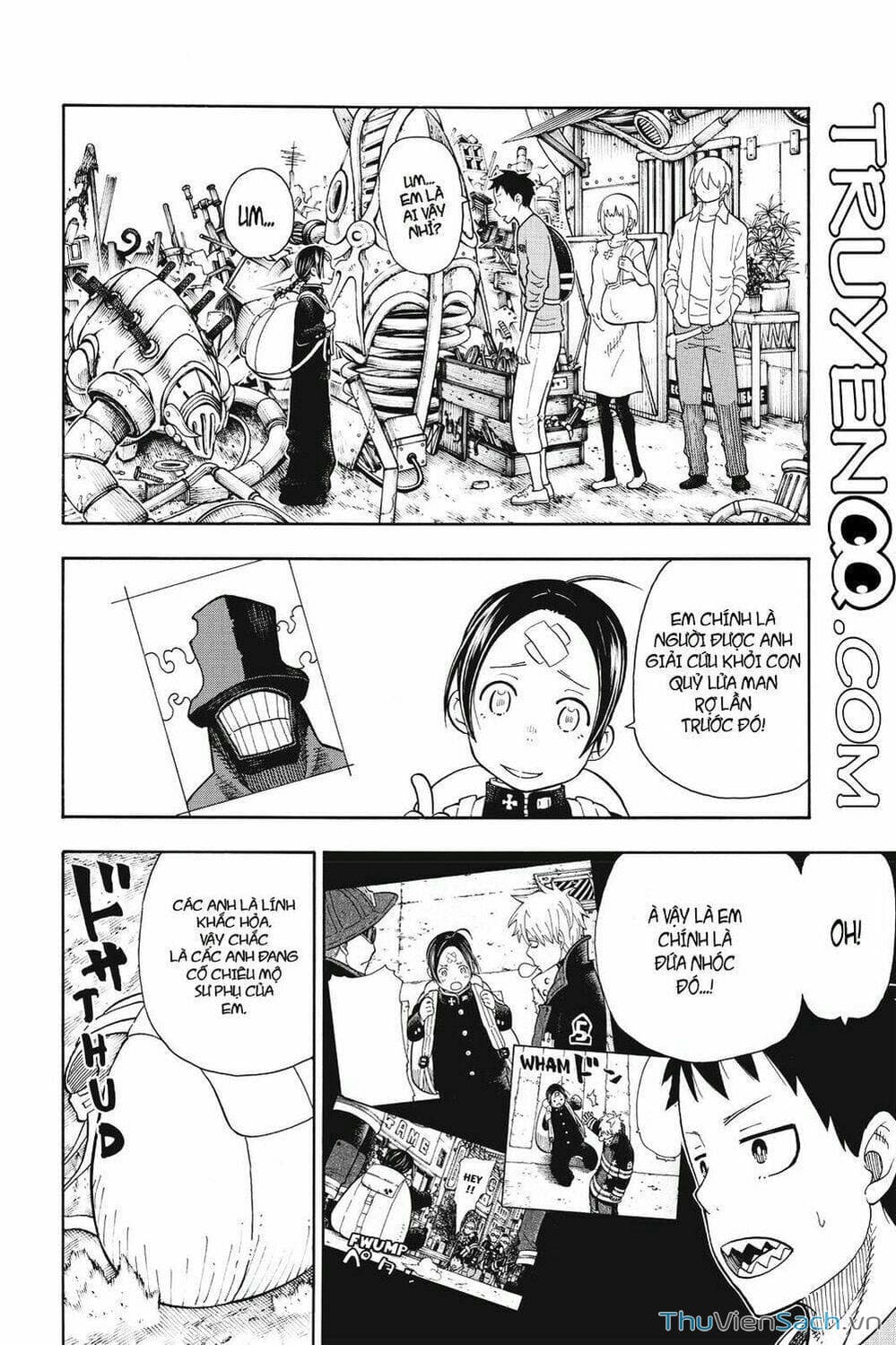 Truyện Tranh Biệt Đội Lính Cứu Hỏa - Fire Force trang 4