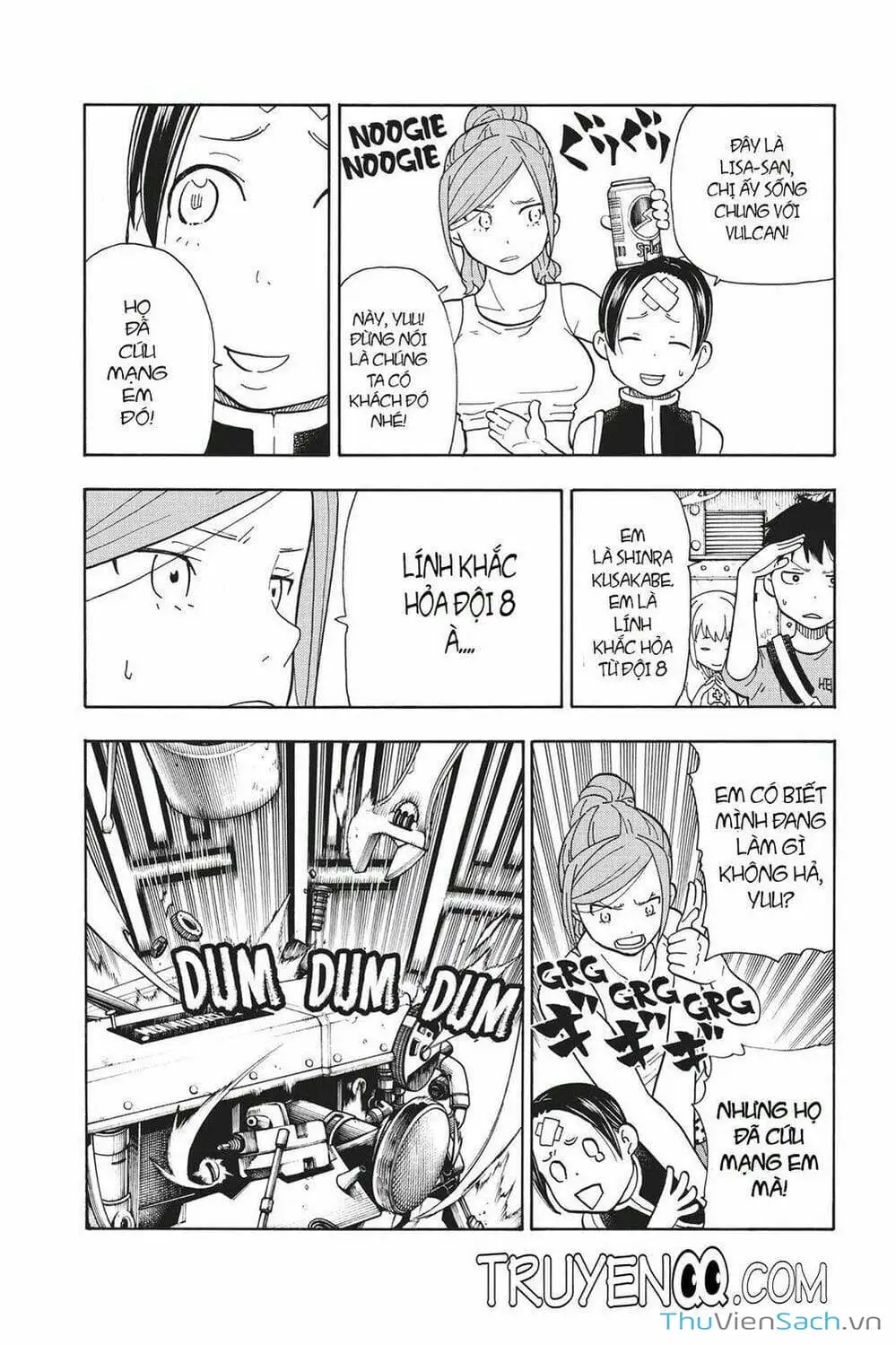 Truyện Tranh Biệt Đội Lính Cứu Hỏa - Fire Force trang 4