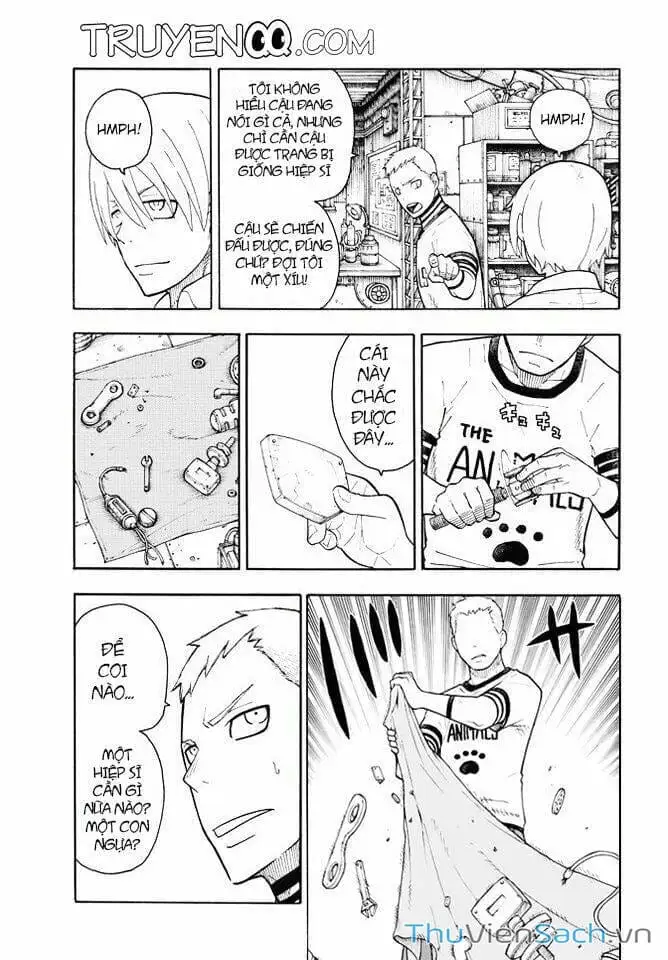 Truyện Tranh Biệt Đội Lính Cứu Hỏa - Fire Force trang 4