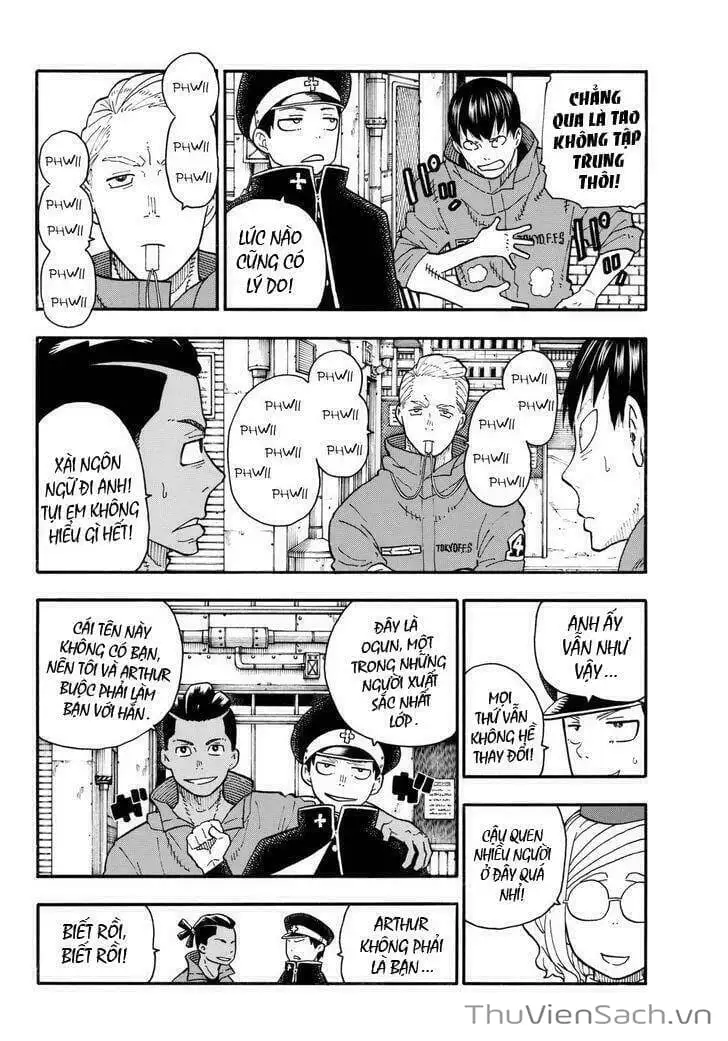 Truyện Tranh Biệt Đội Lính Cứu Hỏa - Fire Force trang 4