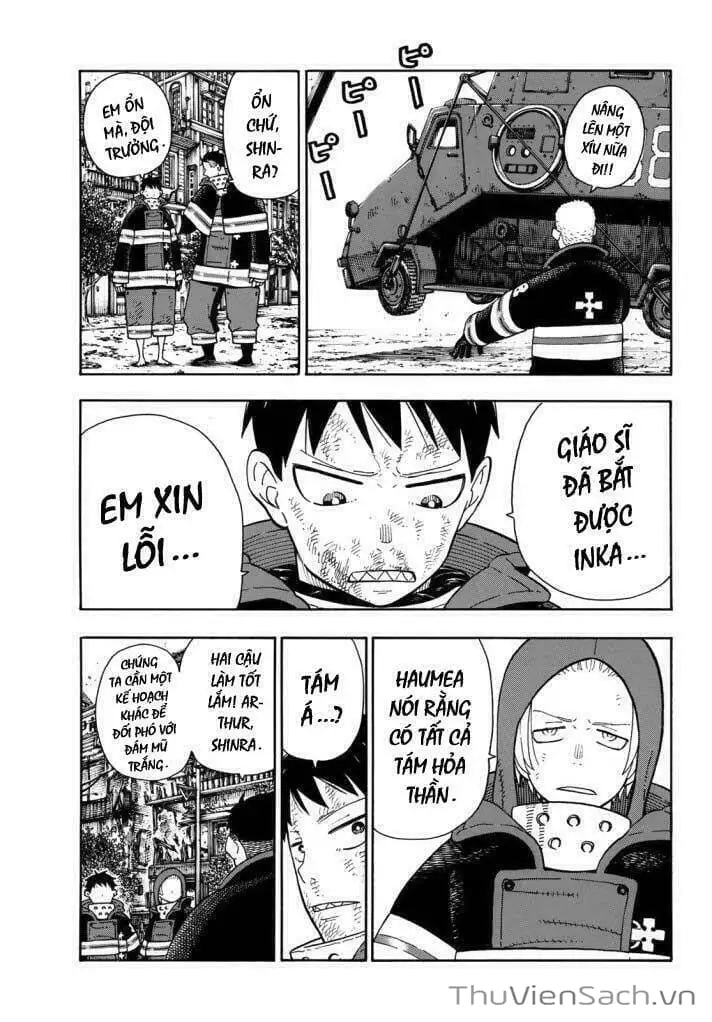 Truyện Tranh Biệt Đội Lính Cứu Hỏa - Fire Force trang 4