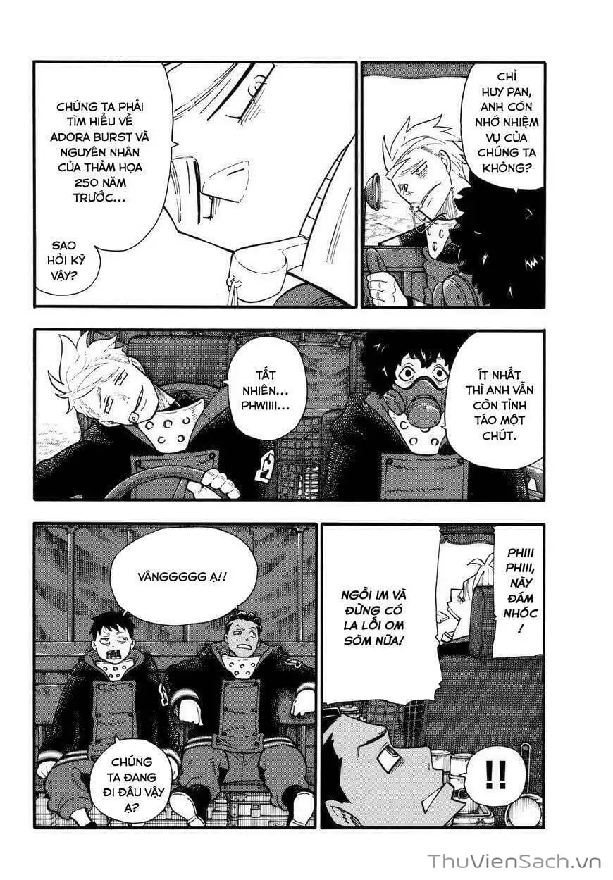 Truyện Tranh Biệt Đội Lính Cứu Hỏa - Fire Force trang 4