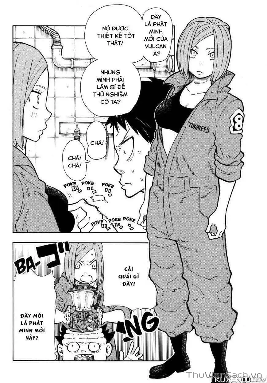 Truyện Tranh Biệt Đội Lính Cứu Hỏa - Fire Force trang 4