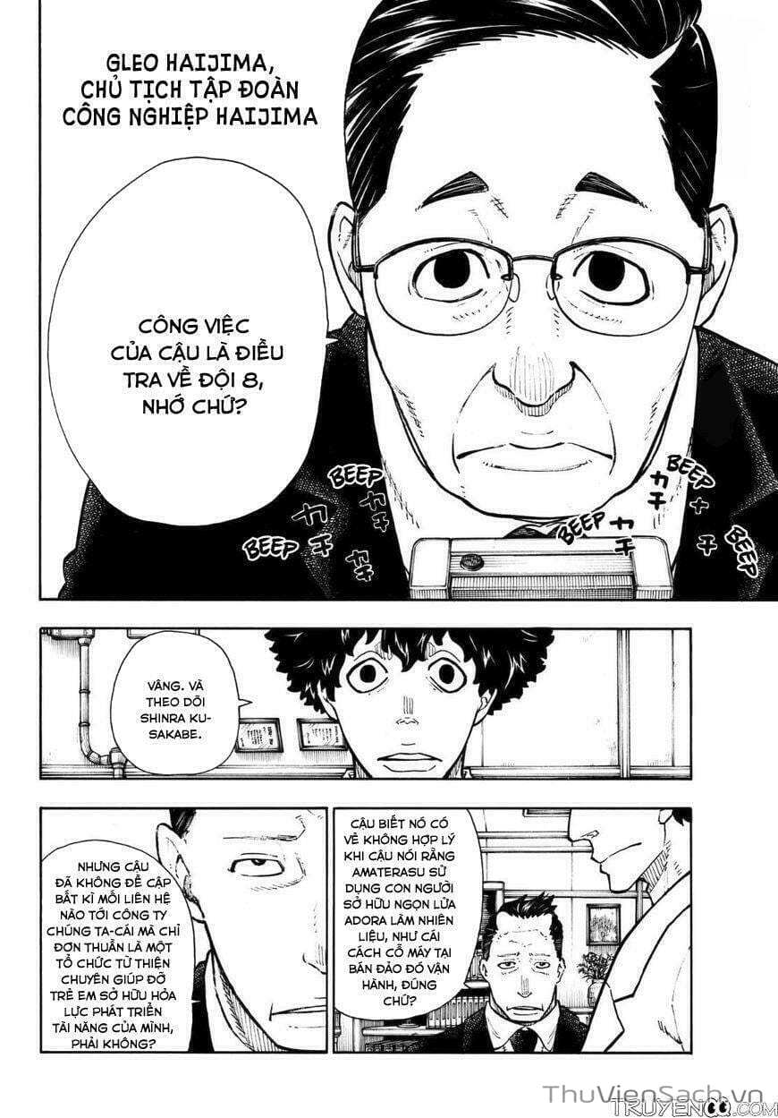 Truyện Tranh Biệt Đội Lính Cứu Hỏa - Fire Force trang 4