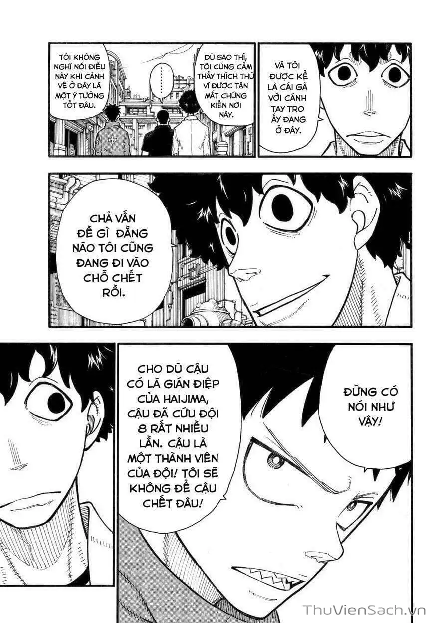 Truyện Tranh Biệt Đội Lính Cứu Hỏa - Fire Force trang 4